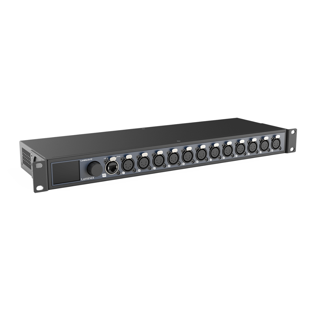 Luminex LumiNode 12 - Nodo DMX de 12 puertos