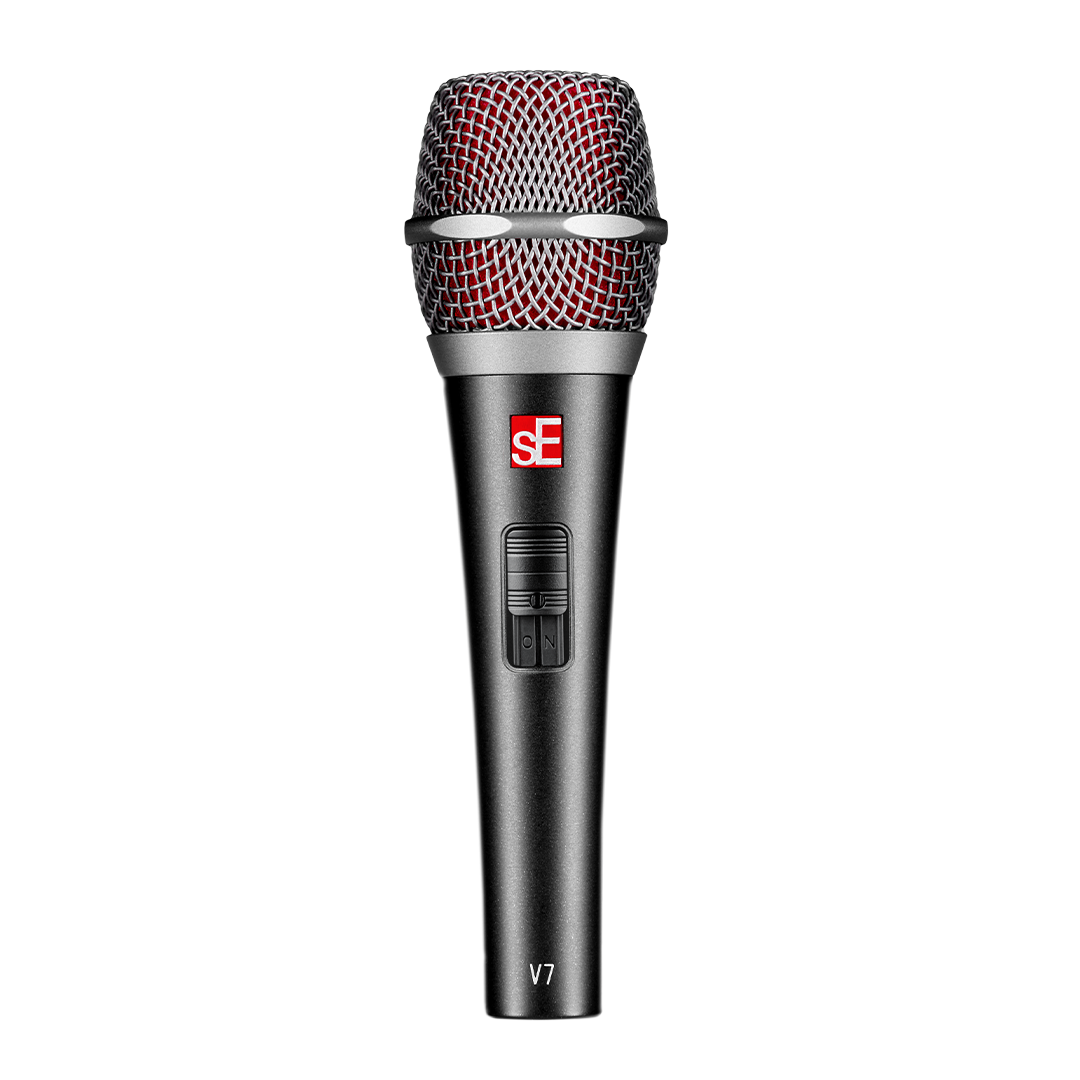 sE V7 Switch - Micrófono dinámico vocal con interruptor